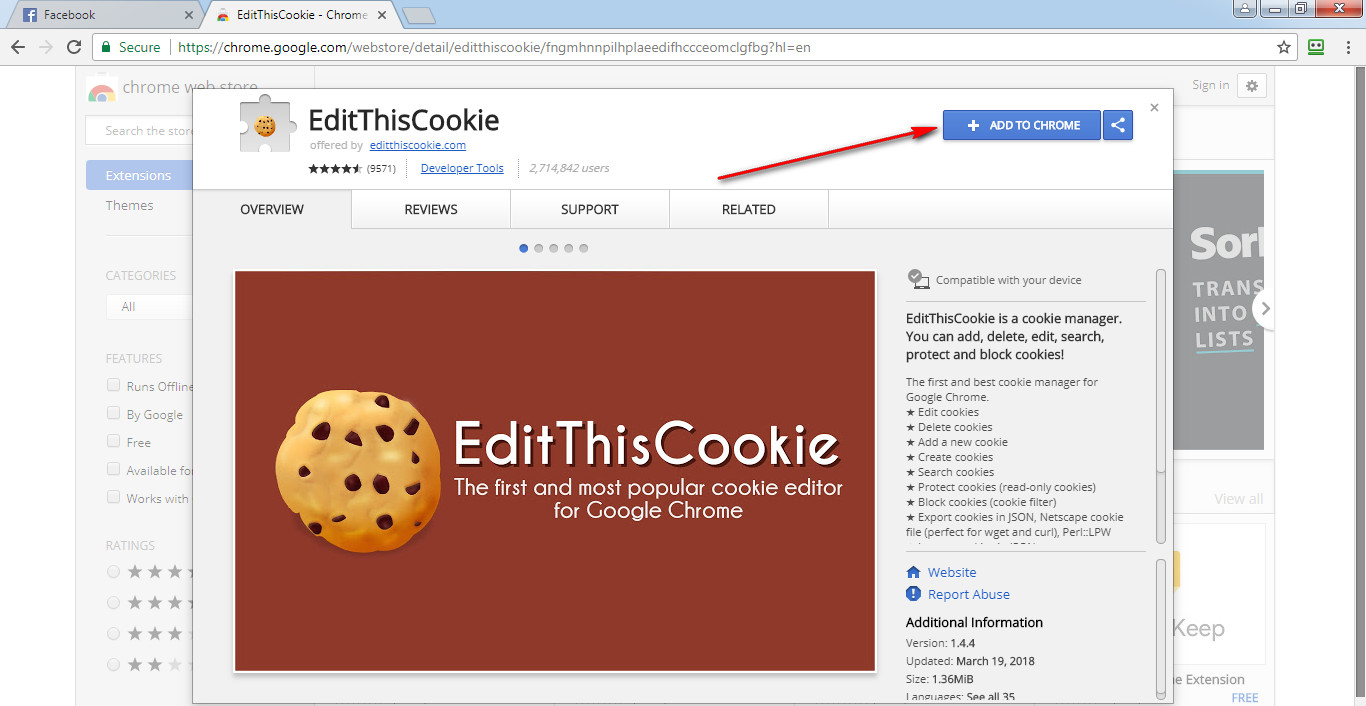 Editthiscookie Mobile Chrome
