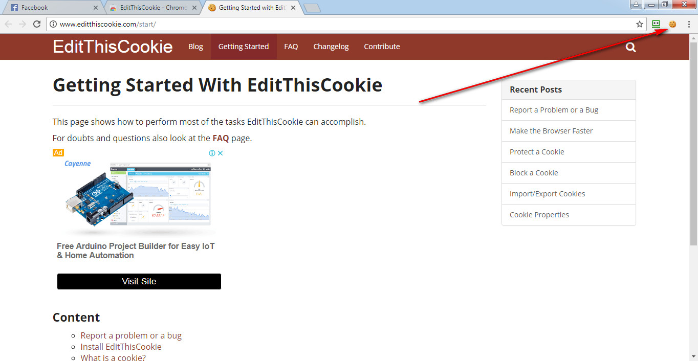 Editthiscookie Chrome Android